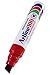 Artline Big Nib Magnum Permanent Markers with 7.5-12mm Chisel Tip For Clear, Visible Lettering and Labeling, Permanent Markers For Indoor and Outdoor Usage - Red