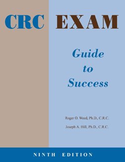 Paperback CRC Exam Guide to Success Book
