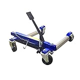 2200 lb Capacity Heavy Duty Hydraulic Wheel Dolly Foot Pedal, Vehicle Positioning Hydraulic Jack for Cars, Wheel Jack, Easy to Load