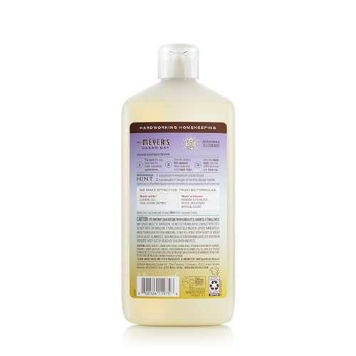 MRS. MEYER'S CLEAN DAY Ultra Concentrated Laundry Detergent, Compassion Flower Scent, 24.3 fl oz