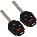 KEYALL 2 Pack 4 buttons Remote Control Car Key Fob 2010-2014 Fit for Subaru Legacy 2.5L,2010-2014 Fit for Subaru Legacy 3.6L CWTWBU766,2AOKM-SB3