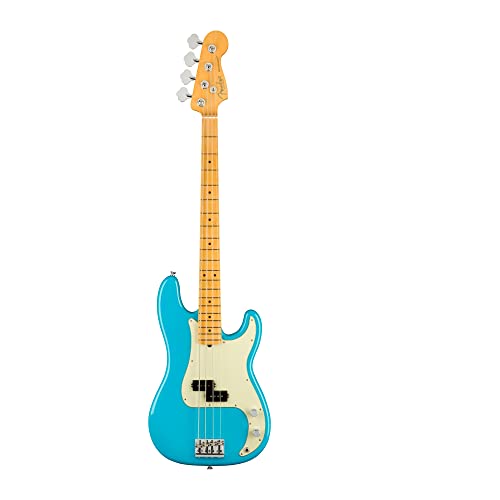 4-Saiter E-Bässe Fender American Professional II Precision Bass MN (Miami Blue) - Basso elettrico a 4 corde