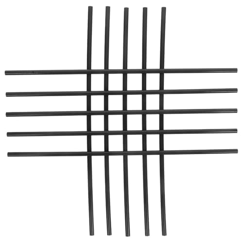 Tiges POM noires de haute qualité 11.8 pouces polyoxyméthylène de précision