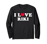 I Love Riki Shirt For Girlfriend Boyfriend