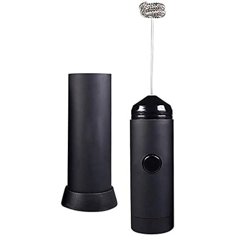 axGear Handheld Eggbeater Stainless Steel Coffer Milk Frother Automatic Mixer Cover