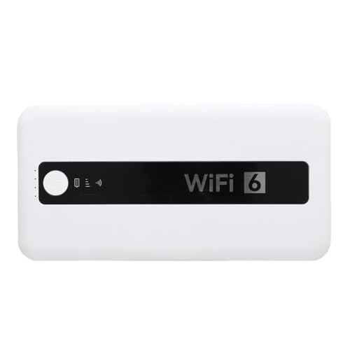 TIKATARER Punto de Acceso Móvil, Módem USB 4G LTE, Enrutador WiFi Móvil de Alta Velocidad con 10 Dispositivos y Batería de 10000 MAh, Ideal para Viajes, Viajes de Negocios y Trabajo