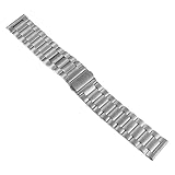 Operitacx Bracelet Acier Inoxydable pour Montre Élégant et Ajustable pour Hommes et Femmes Parfait pour Occasions Spéciales