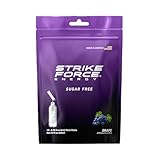 Strike Force Energy Drink Mix - Grape Flavor - Natural Tasting Caffeine Drink - Turn Any Drink into a Healthy Energy Drink - Zero Calories, Keto Friendly, Sugar Free, Pre Workout (10 Liquid Packs)