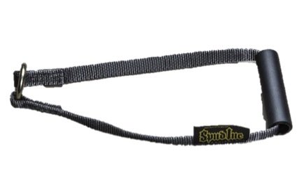 Spud Inc. Heavyweight Kettlestrap BLACK - Kettle Strap, Kettlebell Strap Loaded from 5 to 175 Pounds (16")