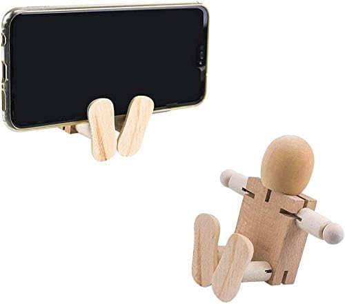 VOANZO 5pcs Cute Fidget Wood Robot Block Action Figures Model Theme, Birthday Party Gif - Image 5