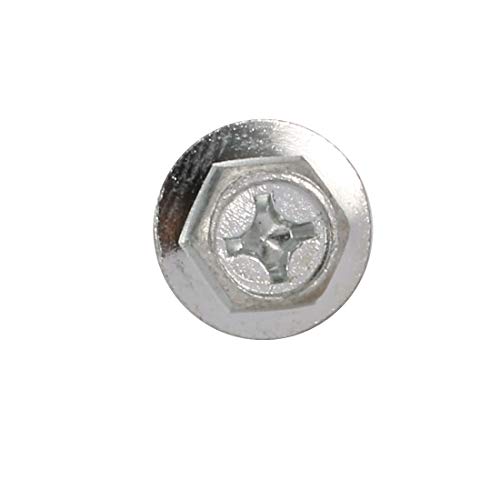 Tornillo autorroscante M8x25 mm zinc 4 piezas miniatura 2