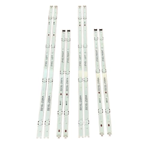 Tira de LED AGF79047502 compatible con repuestos de televisión 6916L-2586A y modelo 49LW340C