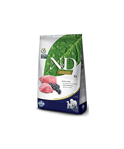 Produktbild von Farmina N&D Prime Adult Medium Lamm & Heidelbeere Trockenfutter - 2,5 kg