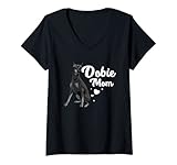 Photo Gallery donna cool doberman mamma per le donne ragazze madre doberman pinscher maglietta con collo a v Photo Gallery donna cool doberman mamma per le donne ragazze madre doberman pinscher maglietta con collo a v