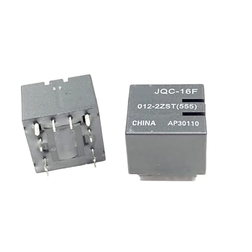 Relais JQC-16F-012-2ZST 12V pour circuits imprimés et réparation électronique de puissance