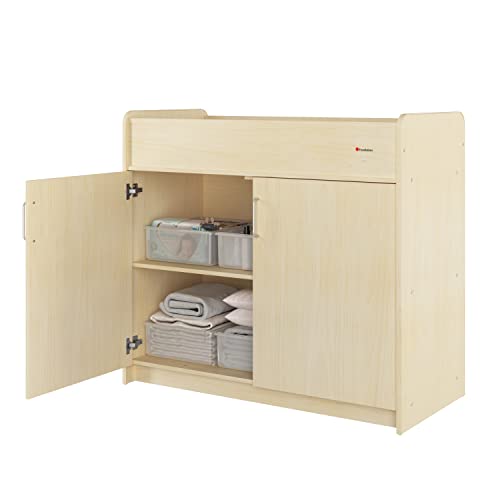 Foundations Safetycraft Daycare Changing Table, Natural #TOP1