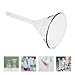 iplusmile Scientific Glass Filling Funnel Set 3 Pack 4.33In Wide Mouth Laboratory Funnels for Precise Liquid Pouring and Filtering in Lab and Industrial Use