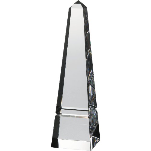 Trophée en cristal Orrefors Monument Taille M pour récompense