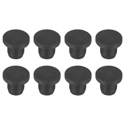 Image of MECCANIXITY 8pcs T-Shaped Silicone Plugs 7.8mm 5 /16 inch Dia Snap in Plug