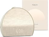 Hatch Restore 3 Despertador Amanecer y Despertador Solar con máquina de Sonido y luz Inteligente – Ruido Blanco, Rutina de sueño sin Pantallas