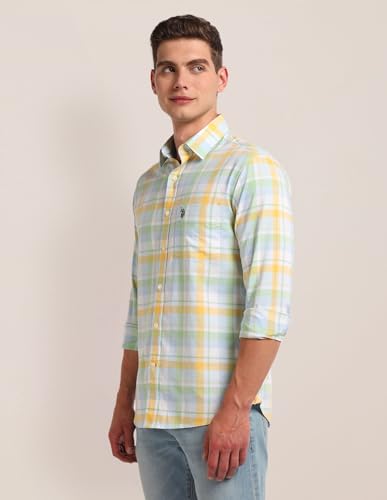 Image of U.S. Polo ASSN. Men's Cotton Blend Regular Fit Shirt