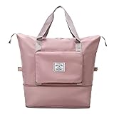 【Längerer Boden und mehrere Taschen】Der Reißverschlussboden verbirgt die Verlängerungsfunktion, die das Problem von zu vielen oder zu wenigen Gegenständen während der Fahrt löst. Die Tasche hat zwei Reißverschlusstaschen, zwei aufgesetzte Taschen und einen Nass-Trocken-Trennbeutel. Reisekleidung können Sie problemlos 3-6 Tage aufbewahren.