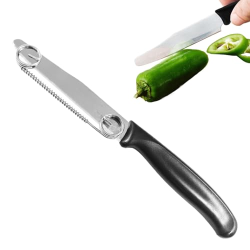 Éplucheur de fruits et légumes en acier inoxydable avec poignée antidérapante pour concombres, pommes de terre, carottes