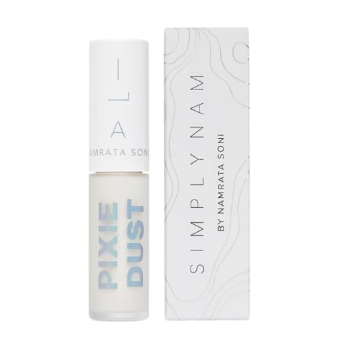 SIMPLYNAM Pixie Dust Multi-Use Glitter Glow | Liquid-to-Powder Formula | Buildable Shimmer | Lightweight & Hydrating | Vegan & Cruelty-Free | Multi-Use for Face & Body | Starlight