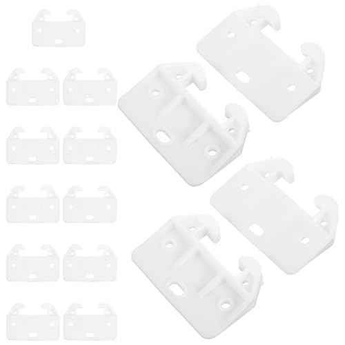 SEWACC 15 Pezzi Fermagli Per Plastica Guide a Forma Di Granchio Per Mobili Per Cassettiere Paraurti Per Toeletta Inclusi