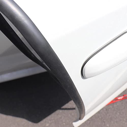 Tintvent Automotive Door Edge Trim Molding Kit with Tape, L Shaped Lip Guard for Car Fenders, Running Boards, Camper Shells, Spas, Mirrors Edge and More, Black(26Feet) by Tintvent - Image 6