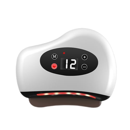 Krmoau Rascador eléctrico para pies | 12 niveles – Masajeador de fortalecimiento – Rascador muscular inalámbrico para alivio de plantas de los pies – para espalda, plantas de pies, piernas, hombros