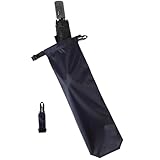 [ aso ] 傘袋 折りたたみ傘用 撥水 耐水 汚れにくい 超軽量 約20g 日本製 傘入れ Regile buckle pouch レジル バックル ポーチ ネイビー ze-v311-na