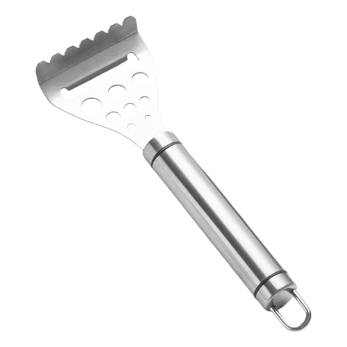 Genérico Cortador de Queso de Acero Inoxidable - Empuñadura Cómoda de Acero Inoxidable - Cortador Manual para Bloques de Queso - Para Cheddar Gruyere Mozzarella Y Preparación De Comidas En Hogar Y