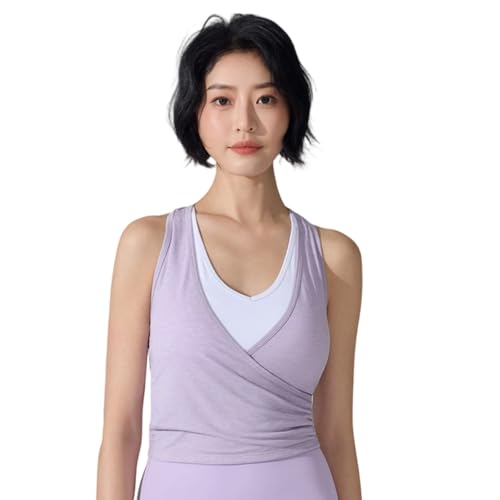 Débardeur court d'entraînement femme en tissu premium pour un confort absolu