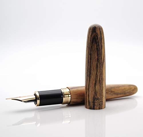 Czxwyst 9056 Natural Wood Fountain Pen Handmade Ink Pen thumb #5