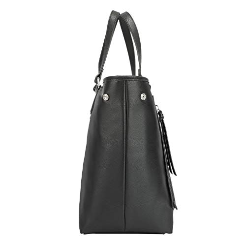 Bolsa Ana Hickmann Motorcycle Alexia Tote Feminino Preto