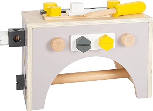 Small Foot 11809 2-in-1 Toolbox Miniwob, with wooden kids' tools, role-play toy for children aged 3+ years - Image 2