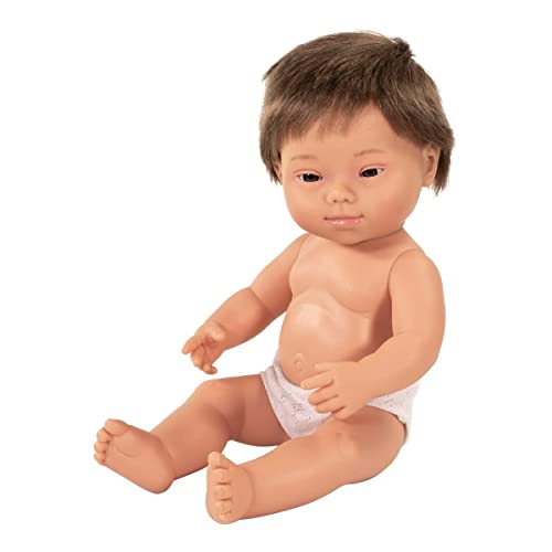 Miniland Baby Puppe 32cm - Südamerikanischer Junge Für Pädagogisches Spiel