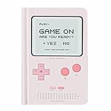 jooact 365 Days Undated Daily Planner A6 Mini Thick Notebook Pocket Agenda School Diary One Page Per Day Game Life Journal Notepad Gifts, Light Pink (FMGAME)