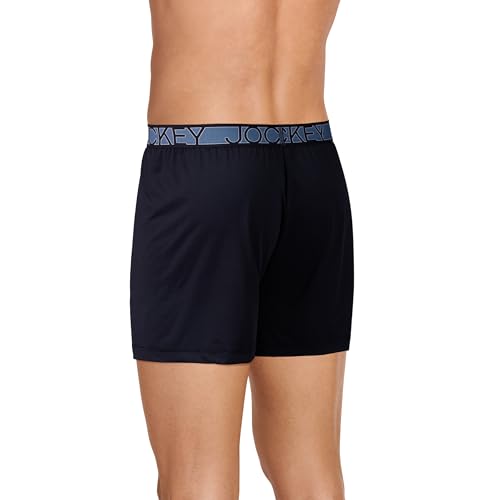 Jockey Men's Underwear Active Microfiber 4.5" Boxer2