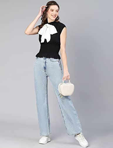 Image of oxolloxo Women Bow-Style Polyester Top