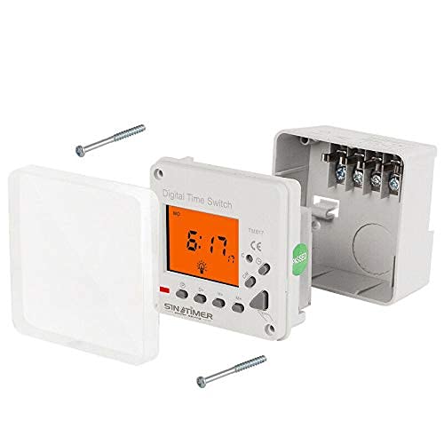 Ubersweet® Imported Sinotimer Tm617-2 230Vac Super Large LCD Display Back-Light 7 Days Weekly D U6R9