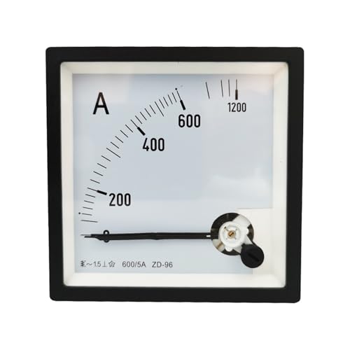 Ampèremètre analogique AC50 5A pour lecture précise sur transformateur