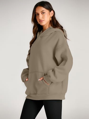 Image of EFAN Women's Hoodies Oversized Sweatshirt Comfort Fleece Sweaters | Cozy Trendy Pullover Hoodies, Sweatshirts with Pockets For Fall & Winter