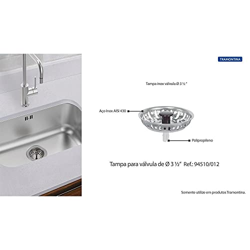 Tampa de Válvula Tramontina Econômica 3 1/2