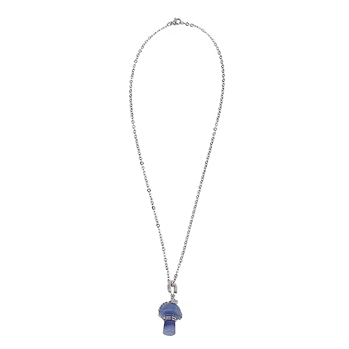 BESPORTBLE Kristall-Pilz-Anhänger Halskette natürlicher Pilzanhänger Pilzstein Kristallschmuck für Frauen Anhänger aus Pilzkristall kleine Pilzkette Natürlicher Kristall