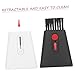 STOBOK 2pcs Telescopic Cleaning Brush Multi Functional Electronics for Keyboard Screen and Monitor Portable Brush for Mobile Phones Laptops and Cameras