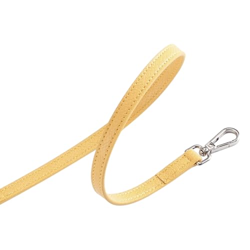 Image of Bag Leather Strap Replacement Crossbody Shoulder Straps for MINI Pouch, No Damage Conversion Kits Accessories (MINI-Wheat Yellow-S)