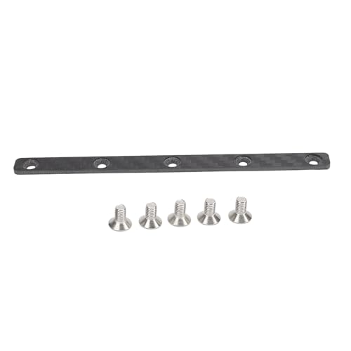 RC Car Chassis Reinforcement Stiffener, Lightweight RC Chassis Reinforcing Rib for TT02 1/10 RC Car with RC Car Chassis Guard Plate