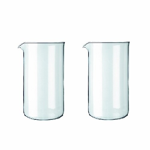 Amazon.com: Bodum Jarra de vidrio de repuesto para French Press Cafetera  eléctrica, 12-cup, 1.5 litros, 51-ounce, Set de 2 : Hogar y Cocina